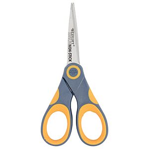 $3.50: Westcott 5-Inch Non-Stick Titanium Scissors For Office and Home at Amazon