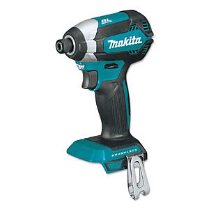 $79: Makita XDT13Z 18V LXT Lithium-Ion Brushless Cordless Impact Driver + Makita E-01644 Impact XPS 60 Piece Impact Bit Set at Amazon