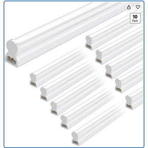 hykolity LED Shop Lights 4FT 22W 6500K Linkable T5 Utility Garage Lights