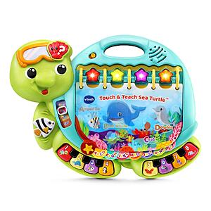 VTech Touch and Teach Sea Turtle Interactive Learning Book, Green $10.63
