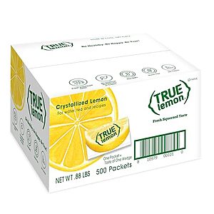 $14* | 500-Ct True Lemon Water Enhancer Drink Mix Packets at Amazon