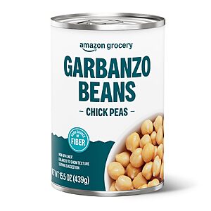 Amazon Grocery, Canned Garbanzo Beans, 15.5 Oz x 4~$2.72 With Multibuy & S&S @ Amazon