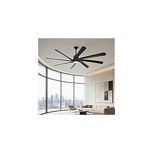 Parrot Uncle 100 Inch Ceiling Fan with Light and Remote $339.99