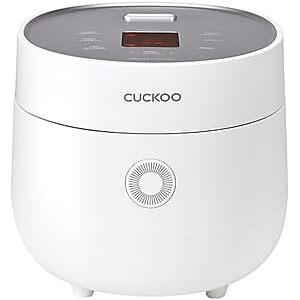 [Resale] $56.49 | CUCKOO Micom Fuzzy Logic Rice Cooker, 12-Cup Cooked, White, CR-0675FW (Used - Like New) at Amazon