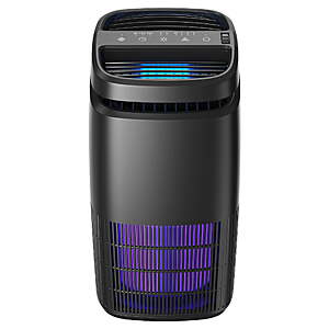 Breezome Air Purifier for Home Large Room,up to 500 Sq ft,UV-C,High-Efficiency Filter,Remove 99.97% Particles such as Pollen Smoke Pet Dander, Air Cleaner for Allergy Asthma $43.69