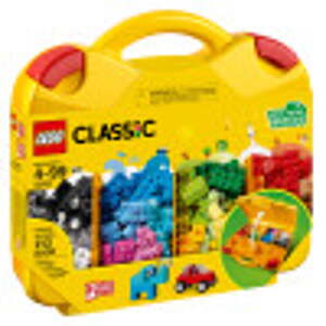 $10 FS WALMART+ or Pick up LEGO Classic Creative Suitcase 10713 - Includes Sorting Storage Organizer Case with Fun Colorful Building Bricks, Preschool Learning Toy for Kids