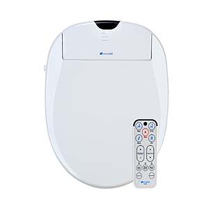 Brondell Swash CS1000 Bidet Toilet Seat $399.99 Elongated or Round free shipping Costco.com