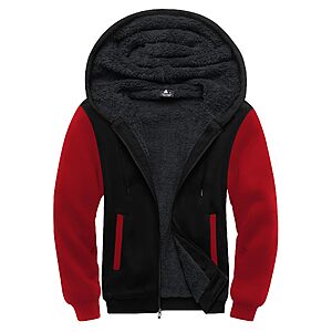 SCODI Men's Zip Up Heavyweight Fleece Sweatshirt w/ Hoodie $17.68 + Free Shipping w/ Prime or on $35+