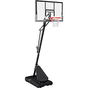 Spalding 54 in Angled Portable Pro Glide Basketball Hoop $349.99
