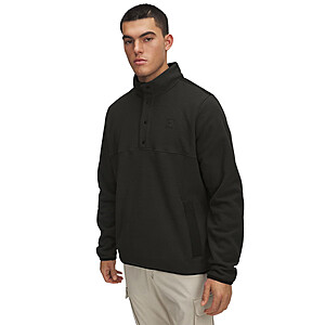 Under Armour Men's Expanse Scout Fleece 1/2 Snap (Black or Sierra Taupe) Sm to XXXL $44 + Free Shipping