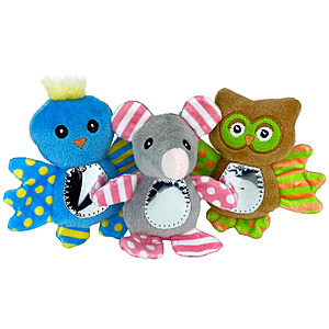 1-Ct Multipet 5" Mirror Belly Animal Assortment Cat Toy $1.08 + Free Shipping w/ Walmart+ or on $35+