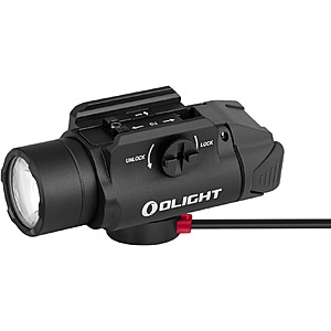 Olight PL-3R Valkyrie 1500 Lumens Rechargeable Rail-Mounted Tactical Light (Black) $70 + Free Shipping