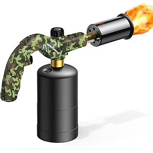 ThermoMaven Propane Torch w/ Adjustable Flame (Camouflage Green) $20 + Free Shipping