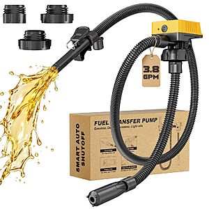 Cordless Fuel Transfer Pump Compatible with DeWalt 20V & Milwaukee $38.23 with coupon18V