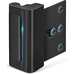 EVERPLUS Home Door Reinforcement Lock (Black) $6.49 + Free Shipping w/ Prime or on $35+