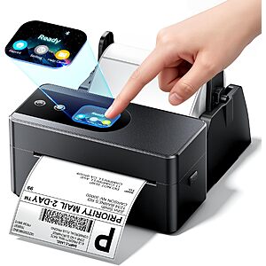 4" x 6" Phomemo PM64D Thermal Shipping Label Printer w/ Touchscreen, Bluetooth & USB $49.99 + Free Shipping