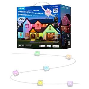 Govee 180ft Permanent Outdoor Lights Elite $279.99 White or Black free shipping Costco.xom
