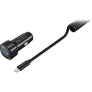 Insignia 20W USB-C Car Charger Kit w/ 4-Ft Lightning Cable $4.99 or less + Free Shipping