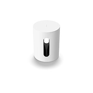 Sonos Sub Mini - White - Compact Wireless Subwoofer $399