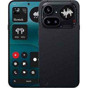 Nothing Phone (4a) Pro Cell Phone 2026 New, Unlocked Android 16 Smartphone, 6.83" 144Hz AMOLED Display, 5080mAh Battery, Dual-SIM, 128GB or 256GB, $509