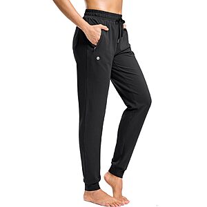 G Gradual Women's Tapered Cotton Sweatpants w/ Pockets (various, 30"/32"/34") $19.79 + Free Shipping w/ Prime or on $35+