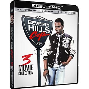 $22.75* | Beverly Hills Cop: 3-Movie Collection (4K Ultra HD + Blu-ray + Digital) at Amazon
