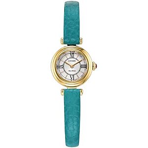 [YMMV, AC] $223.77 | CITIZEN Ladies' Eco-Drive Fio 18.4mm Stainless Steel at Amazon