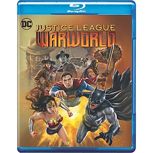 Justice League: Warworld (Blu-ray) $8.99 + Free Shipping w/ Prime or on $35+