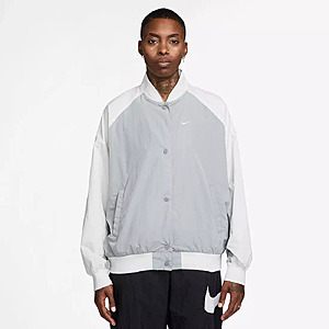 Nike Women's Sportswear Varsity Jacket (Pure Platinum/Chalk) $29.97 + Free Shipping on $49+