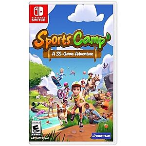 Sports Camp: A 35-Game Adventure (Nintendo Switch) $15 + Free Shipping w/ Prime or on orders over $35