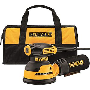 DEWALT 5" 3-Amp Corded Random Orbital Sander Kit (DWE6421K) $64.89 + Free Shipping