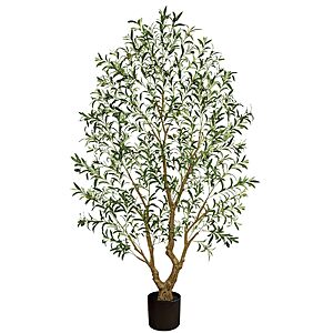 Vitalismo Olive Trees Artificial Indoor: 96% Lifelike - Looks Real Up Close $66.99