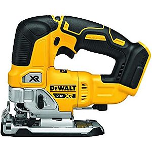 $119* | DeWALT 20V MAX XR Cordless Brushless Jig Saw (Bare Tool) at Amazon