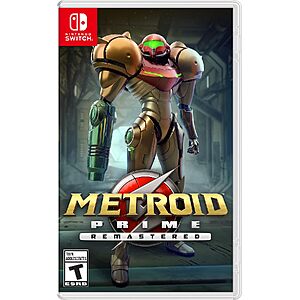 Metroid Prime Remastered (Nintendo Switch) $28 + Free Shipping w/ Prime or on orders over $35