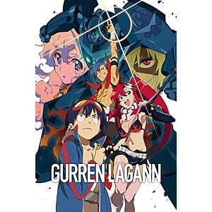 Gurren Lagann: The Complete Series (2008) (English Dubbed) (Digital HDX Anime TV Show) $14.99 via Fandango/VUDU