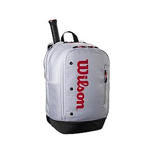 Wilson Pickleball Backpack (Grey/Red) $39.99 + Free Shipping w/ Prime