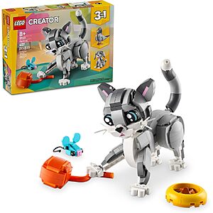 407-Piece LEGO Creator 3-in-1 Playful Cat Building Toy $19.99 + Free Shipping w/ Prime or on $35+