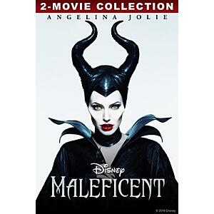 Disney Maleficent (2014) + Maleficent: Mistress of Evil (2019) (4K UHD Digital Films; MA) $9.98 via AppleTV