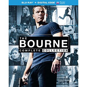 The Bourne Complete Collection - Blu-ray + Digital $17.65 Amazon.com