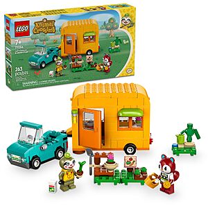 263-Piece Lego Animal Crossing Leif's Caravan & Garden Shop Building Set $23.95 + Free Shipping w/ Prime or on $35+