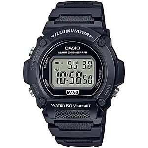 [AC] $17.96* | Casio Men's W219H Series Digital Watch at Amazon