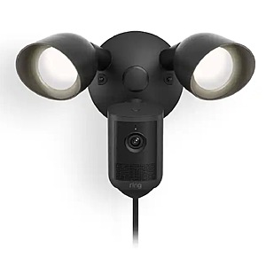 Ring Floodlight Cam Wired 2K (1440p) Security Camera (Black or White) $99.99 + Free Shipping