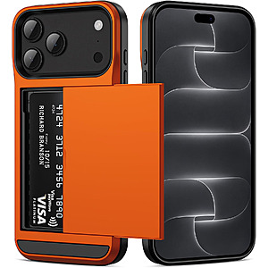 Vofolen for iPhone 18/17 Pro Case Wallet with Card Holder - $1.99