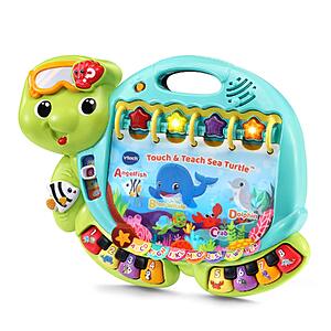 VTech Touch and Teach Sea Turtle Interactive Learning Book, Green $10.63
