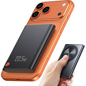 Prime: Aaoyun MagSafe Power Bank 10000mAh 22.5W Fast Charging Magnetic Wireless Portable Charger $14.99 + Free Shipping