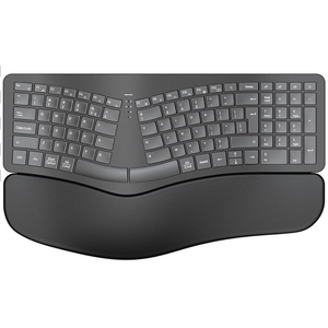 Wireless Ergonomic Keyboard, Split Keyboard with Wrist Rest, Full Size 2.4G BT Computer Keyboard, Compatible with Windows, Mac OS, PC Computer/Laptop $27.99