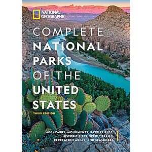 [Prime] $14.25* | National Geographic: Complete National Parks (Hardcover Book) at Amazon