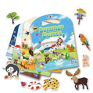 Amazon – FOKI 4-Season Reusable Sticker Books - $8.50 w/ Code