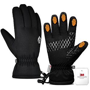 Amazon – Pixel Panda Winter Waterproof Thermal Gloves for Men Women, 3M Thinsulate - $8.99 w/ Code
