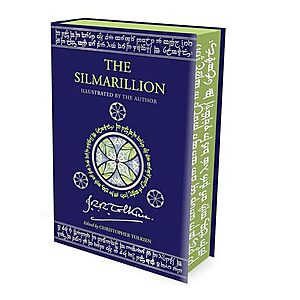 [Prime] $27.53* | The Silmarillion: Illustrated by J.R.R. Tolkien (Hardcover Book) at Amazon